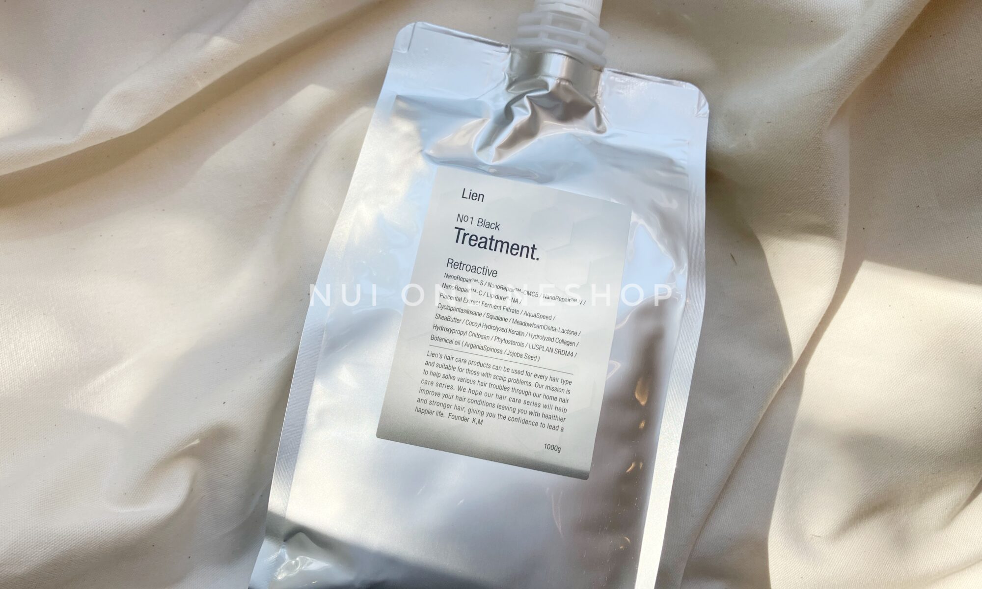 ル リアン】ブラックトリートメント 1000ml - NUIのオンラインショップ